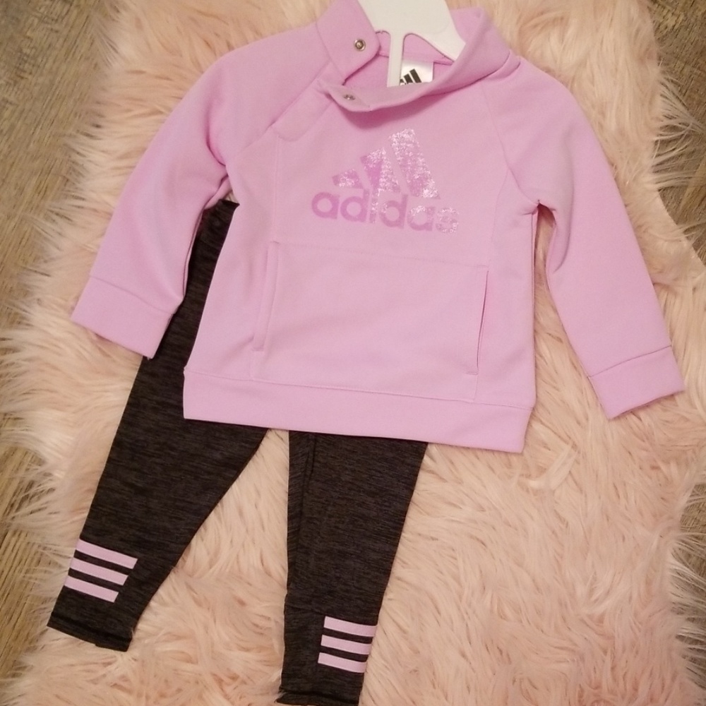 9 month girls adidas outfit